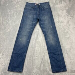 Levi's 511 Jeans Womens‎ 18R (30x31) Blue Denim Slim Fit Straight Leg Streetwear